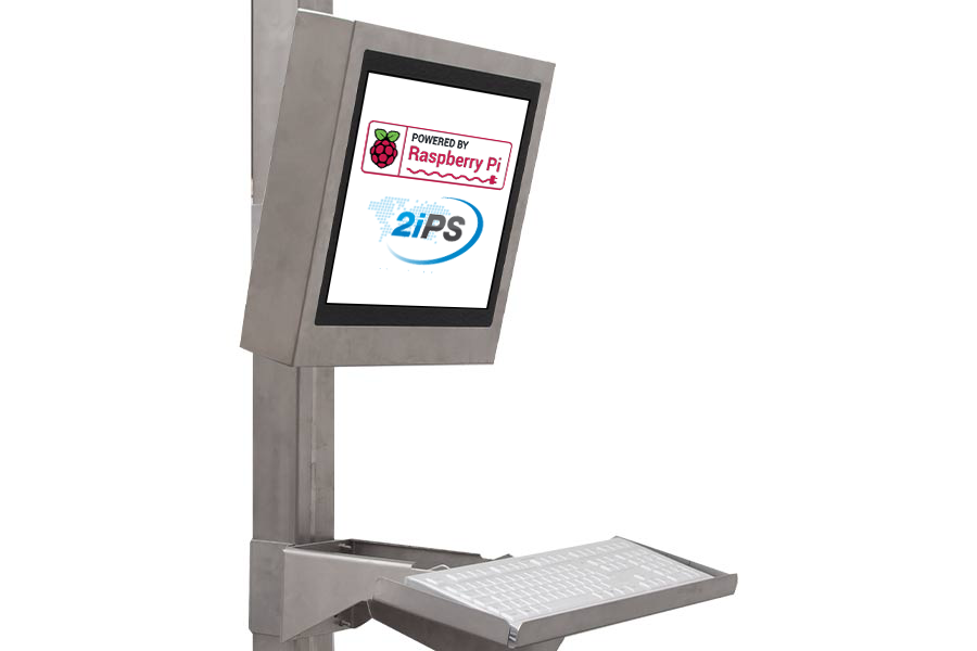 2ips-ihm-rapsperry-multitouch-inox-17pouces-piedestal-clavier-ip68-angle Terminal Web inox raspberry pi5