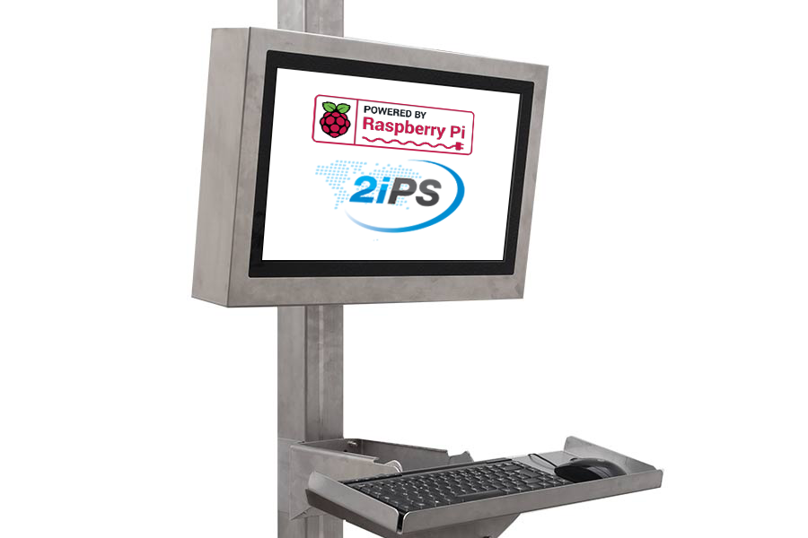 Terminal Web inox raspberry pi5