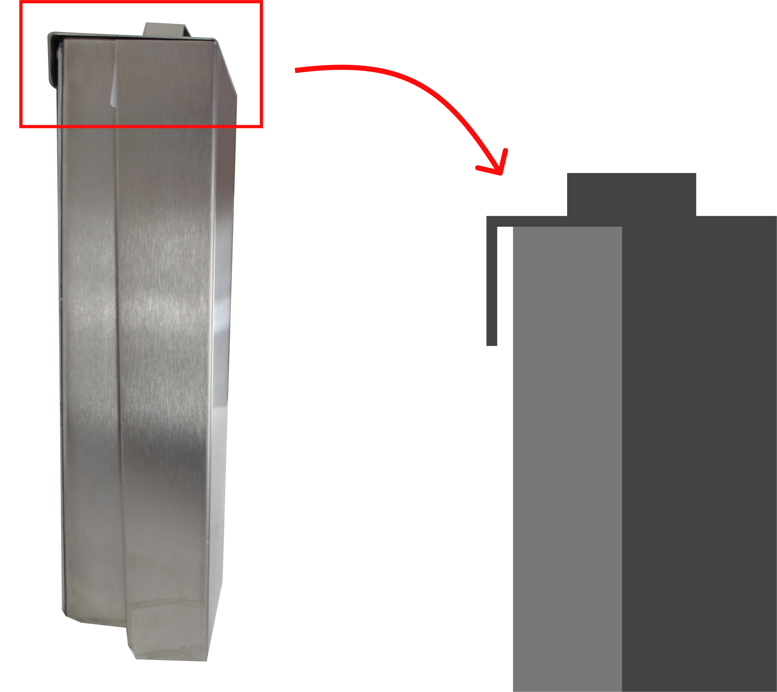 capot de protection panel pc