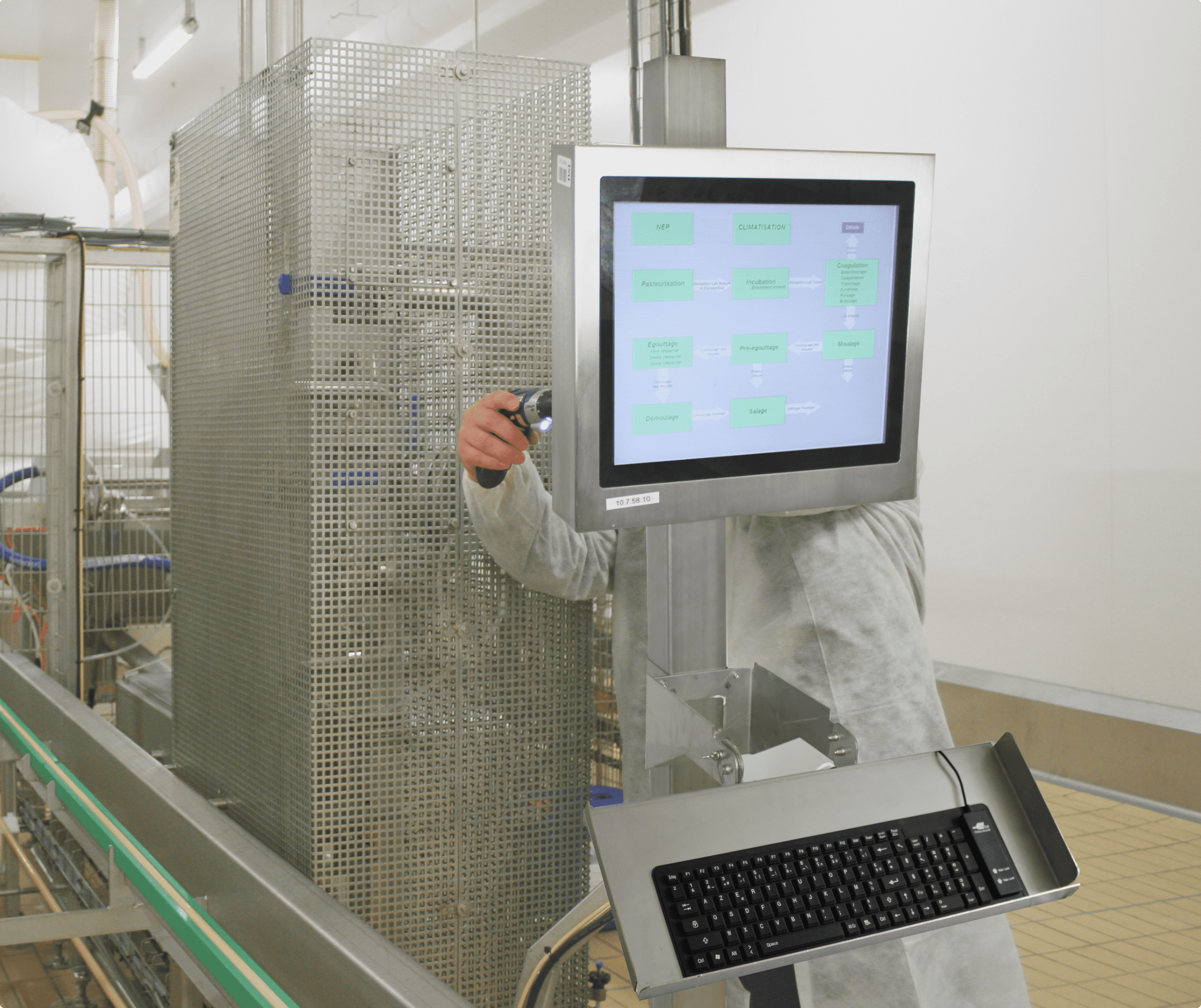 Clavier flexible étanche IP68 Clavier flexible étanche IP68