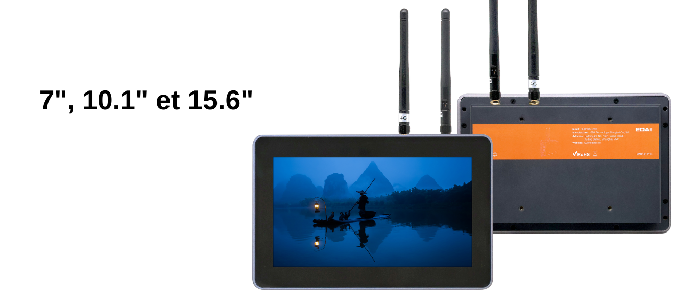 terminal web raspberry pi5 7'' et 10''